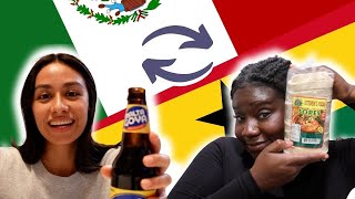 A Ghanaian and Mexican Swap Traditional Dishes