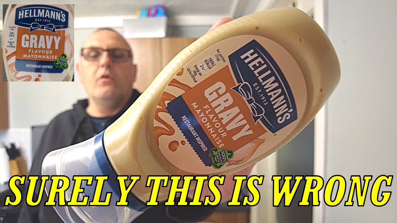 HELLMAN'S Gravy Mayonnaise Food Review YouTube