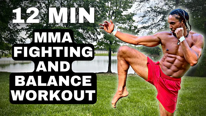 12 Min MMA Workout | Improve Balance And Fighting Skills