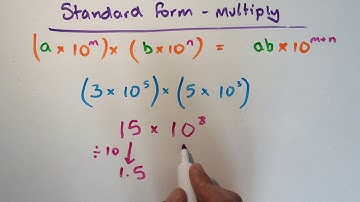Standard form - multiply