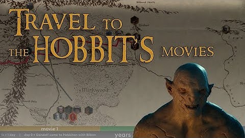 Hobbit Map - Thorin