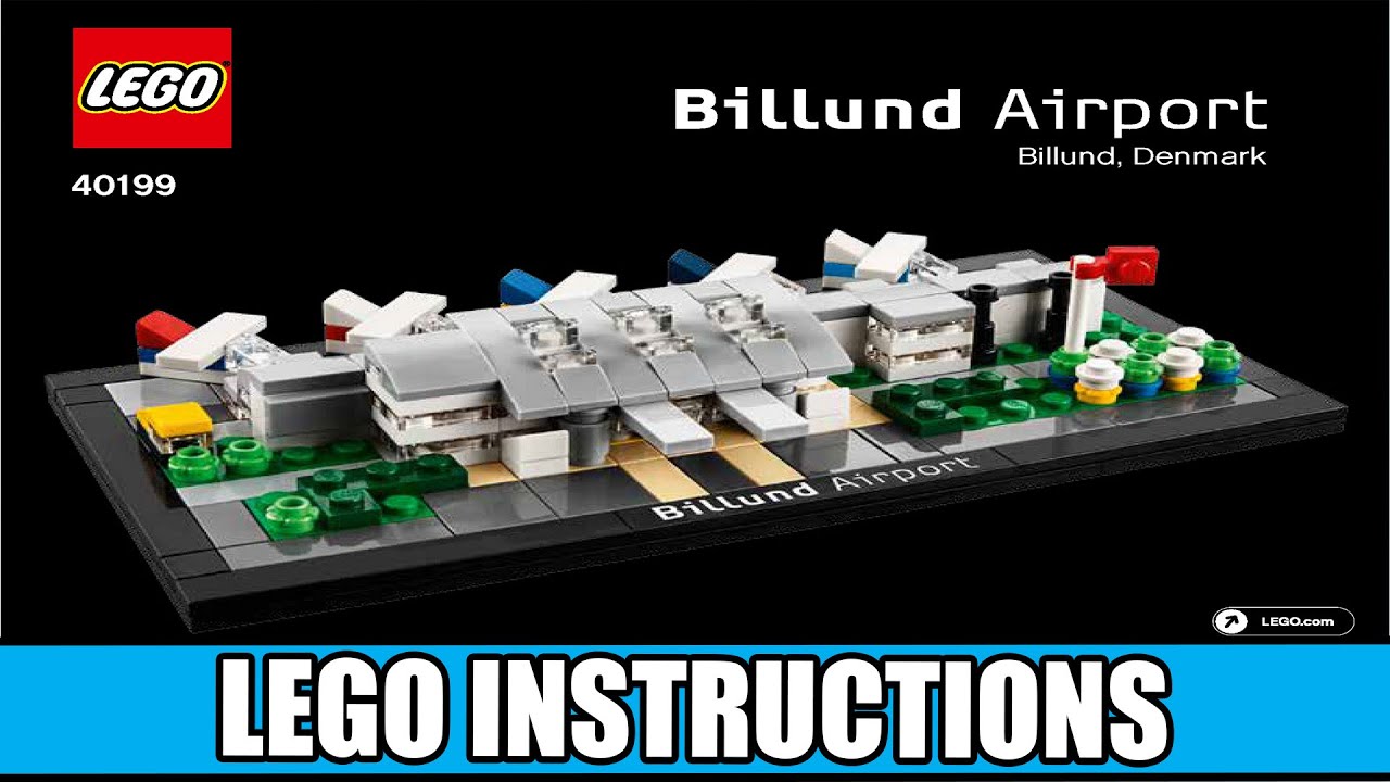 LEGO Instructions - Miscellaneous - 40199 - Billund Airport