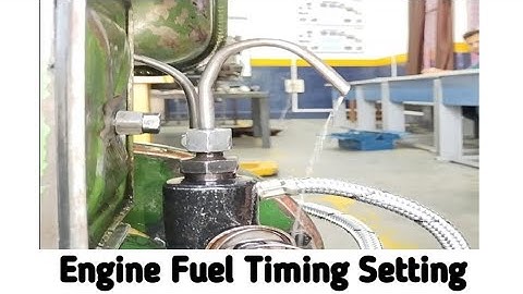 Fuel Timing Setting I Spill Cut-off Method I 5HP Engine Fuel Timing I single cylinder engine