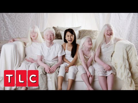 This Couple Adopted Four Children With Albinism | Born with Albinism