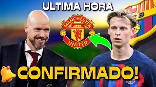 Frenkie TOMA DECISÃO INPORTANTE! NOTICIAS DEL BARCELONA HOJE