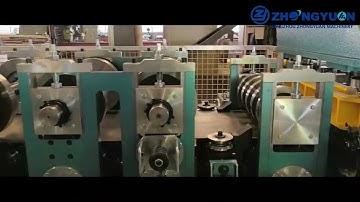 "⚙️ Automatic Adjustable CZ Purlin Machine | Fast Profile Change Without Manual Work!"