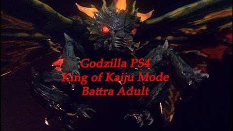 Godzilla King of Kaiju Mode Battra Adult