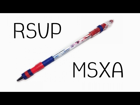 How to make RSVP MSXA mod : : Pen Modding Tutorial