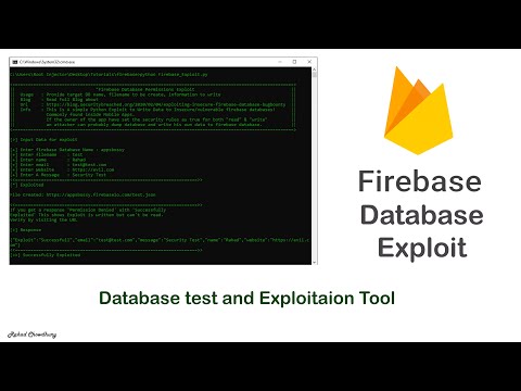 Firebase database takeover vulnerability | firebase exploit