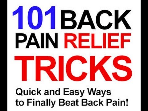 101 Back Pain Relief Tips and Tricks - YouTube