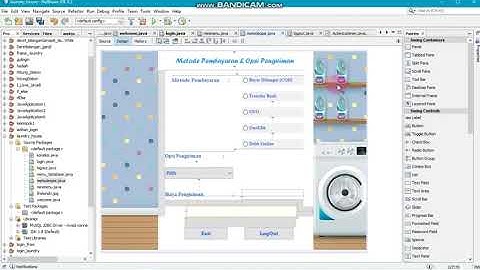 APLIKASI CRUD LAUNDRY KONEKSI DATABASE JAVA