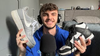 ASMR Shoe Collection Pt.1 | Tapping/Fabric Sounds (Gum Chewing)