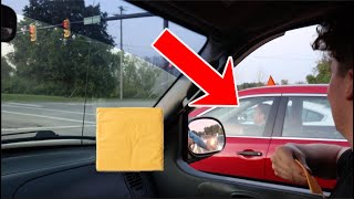 Throwing Cheese At Cars Part 2