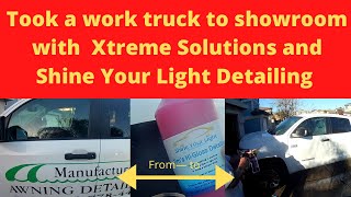 Turning a work truck in a showroom truck | XtremeSolutions | Exterior/Interior Detail