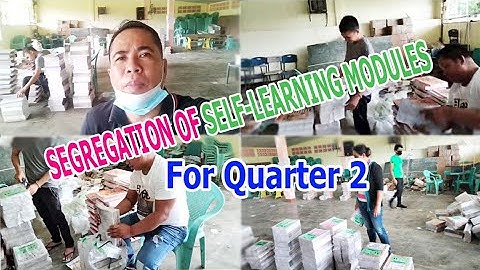 Buhay District Property Custodian (Segregation of Self-Learning Modules)