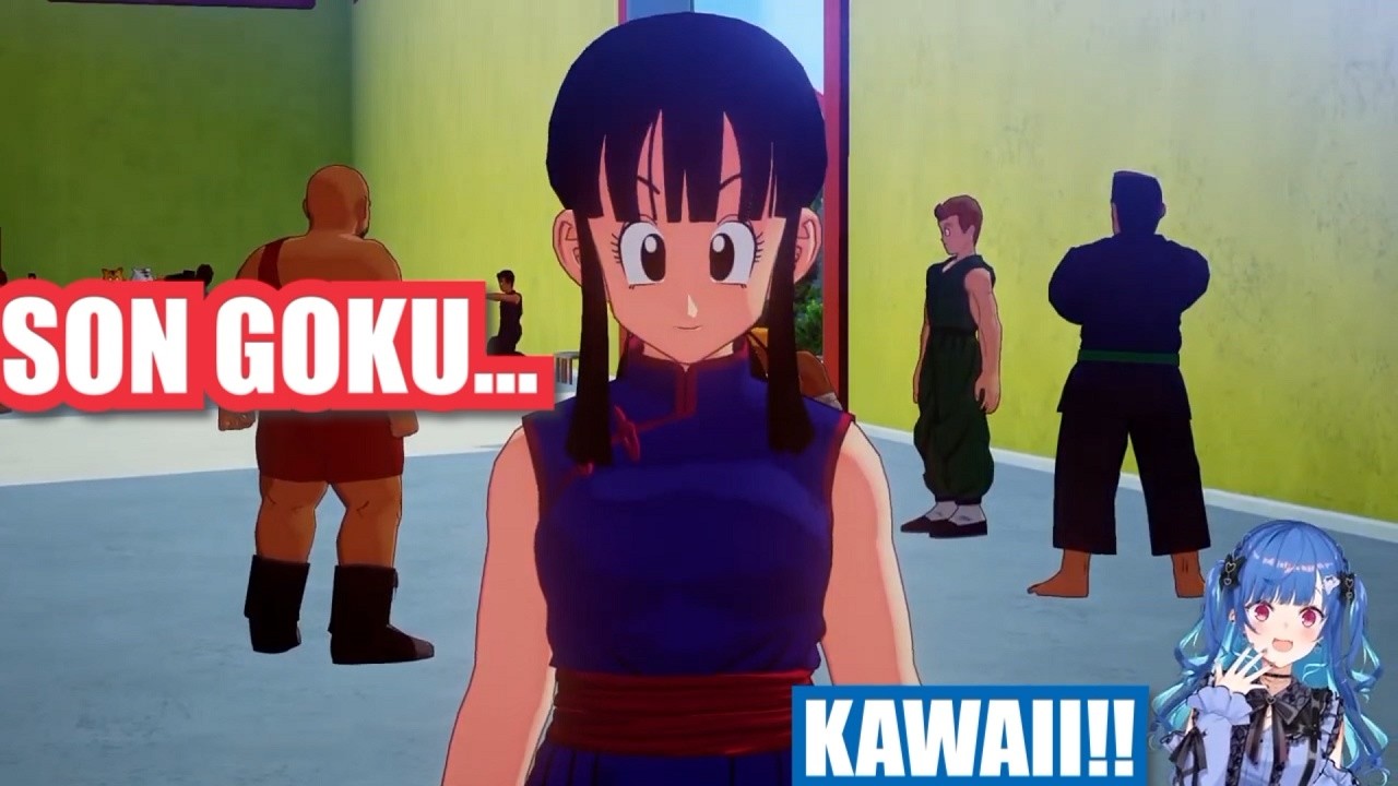 Chigusa's 1st Reaction: Goku & Chi-Chi’s RomCom(DLC)【Eng Sub / DBZ Kakarot / Nijisanji】