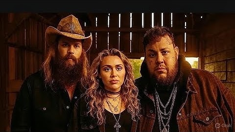 Chris Stapleton ft Miley Cyrus & Jelly Roll - I Put My Trust In You (2025 Gospel Music Video)OUT NOW