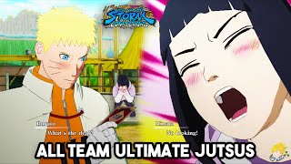 Naruto Storm Connections - All New Team Ultimate Jutsus (4K 60FPS) [PS5]