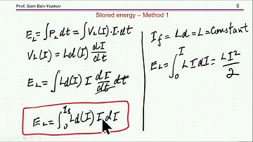 Stored energy in nonlinear inductors: And answer to riddle