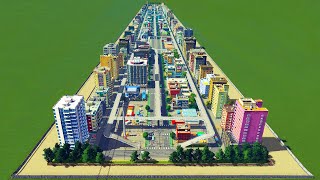 'The Line' is the World's WORST City Design in Cities Skylines