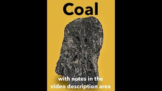 تم تحديد فحم أنثراسايت رسوبي - الملاحظات موجودة في منطقة وصف الفيديو screenshot 2