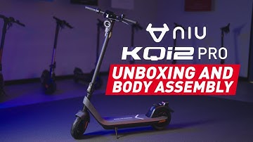 NIU KQi2 PRO Electric Scooter Unboxing and Setup