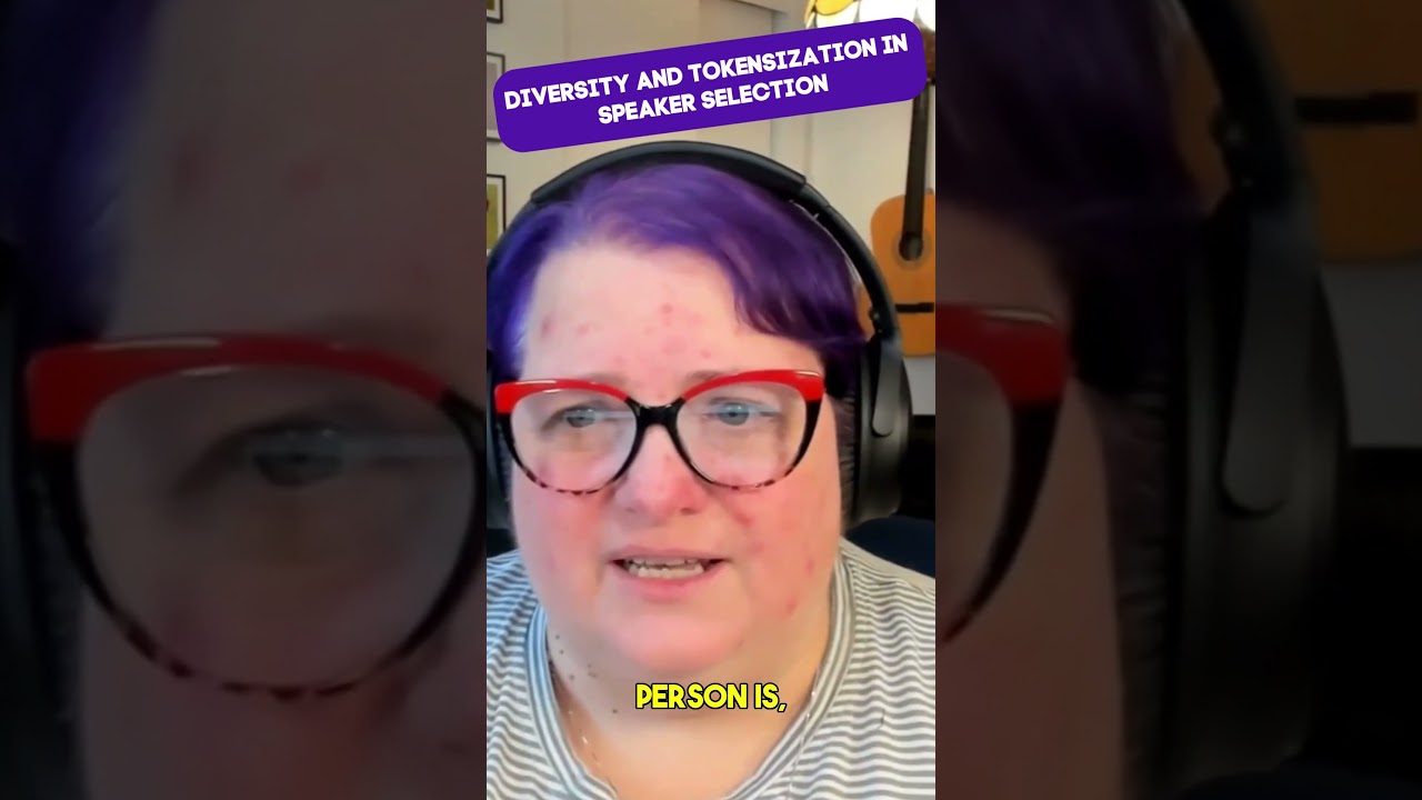 Diversity and tokenism in event speaker selection 