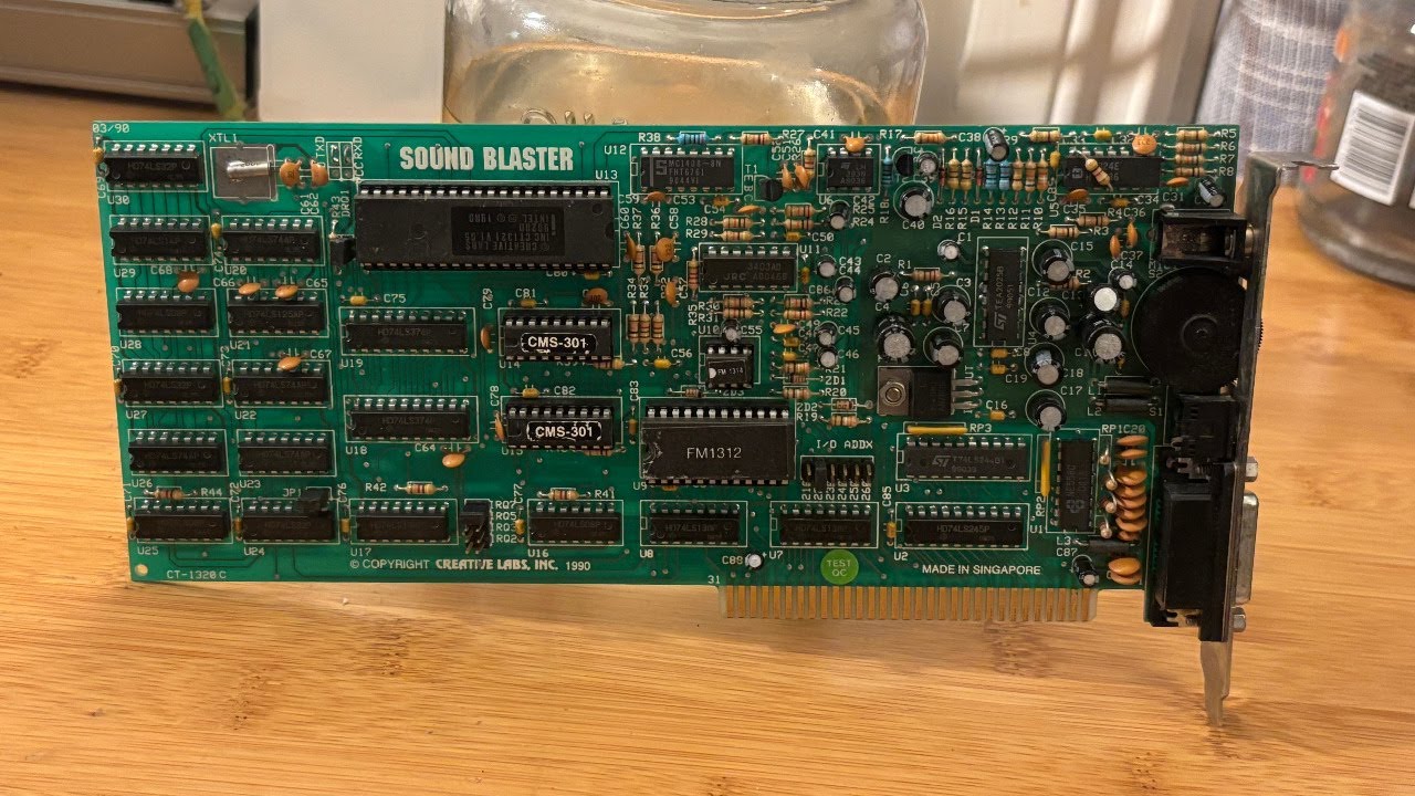 Legendary Sound Blaster ISA Sound Card Gets A Driver Update 30 Years Later Patch Squashes First Bug Report After 25 Years