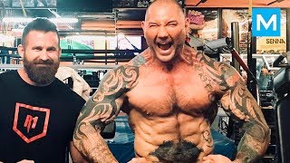 Dave Bautista Training for Avengers | Muscle Madness