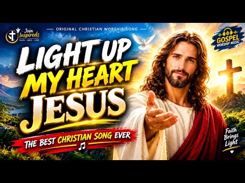 Light Up My Heart, Jesus ✨ | Powerful Original Christian Worship Song 🙏❤️
