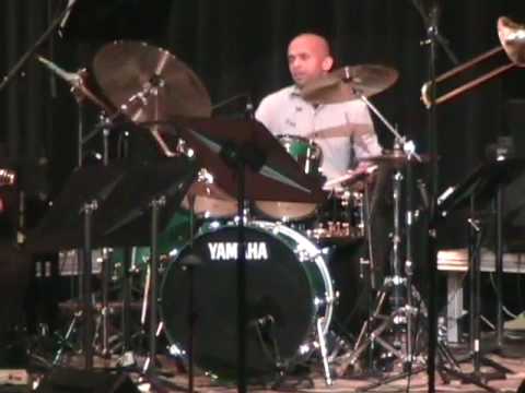 The LOUDHORNS - I Wish - Marcus Finnie, Drum Solo....