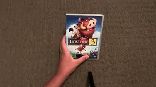 Vhs And Dvd Review Episode 34 The Lion King 3 Hakuna Matata 2004 Dvd