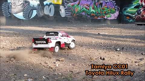 TAMIYA CC01 HILUX Rally #tamiya #toyotagazooracing