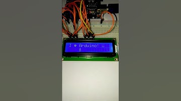 LCD Custom Characters made with Arduino | #arduino | #lcd