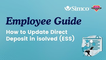 How to Update Direct Deposit in isolved (ESS) | Employee Guide