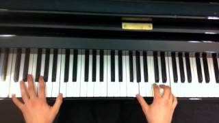 Elton John Funeral For a Friend - Piano Solo Overhead Shot chords