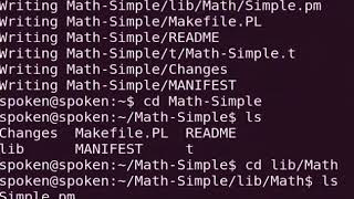 Perl Module Library (CPAN) - Khasi