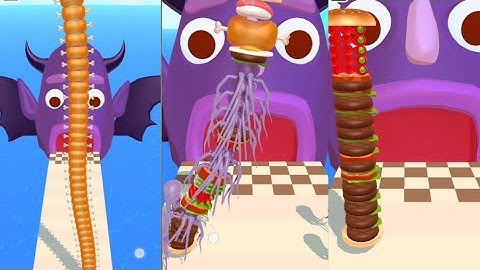 Sandwich Runner Walkthrough All Gameplay Android and IOS level Max #gaming #sandwichrunner