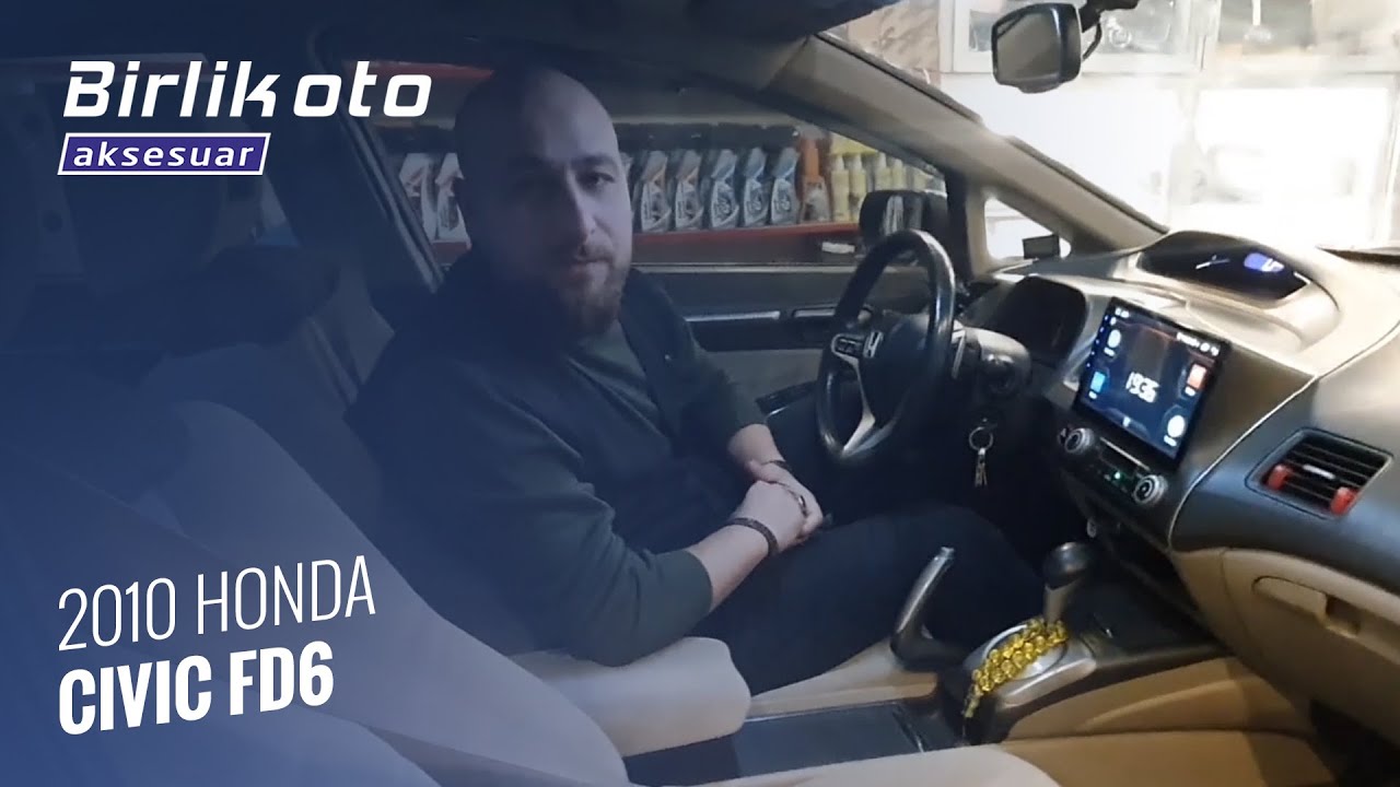 2010 Honda Civic FD6 // 10.1" Android Multimedya Uygulamamız