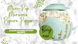 Popcorn making in microwave 😍| Popcorn making Tips | New kitchen products on Amazon 2023