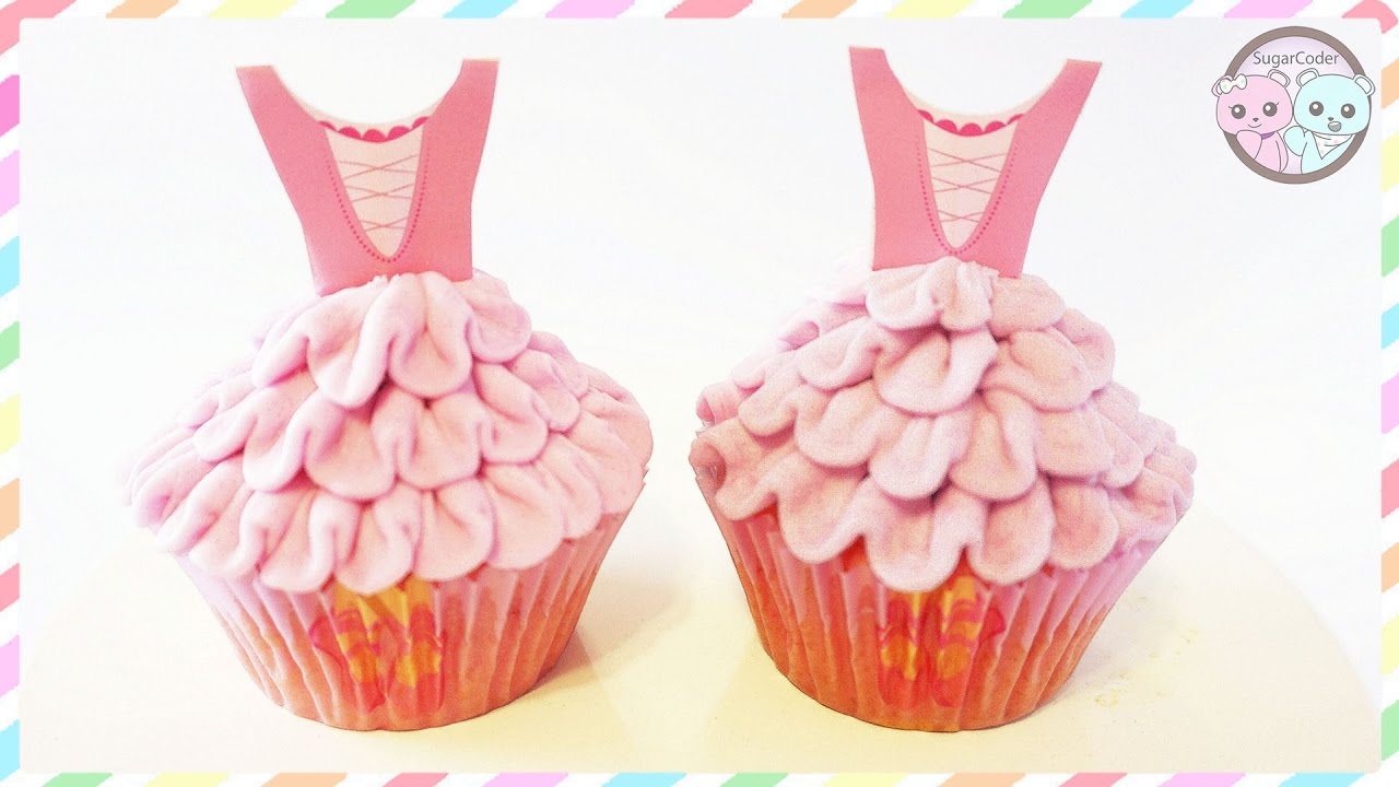 BALLERINA CUPCAKES CAKE, DESSERT IDEAS