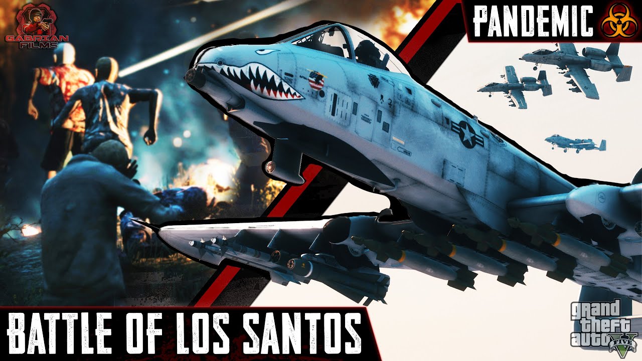 PANDEMIC | Part 5 | Battle of Los Santos | GTA 5 Zombie Movie