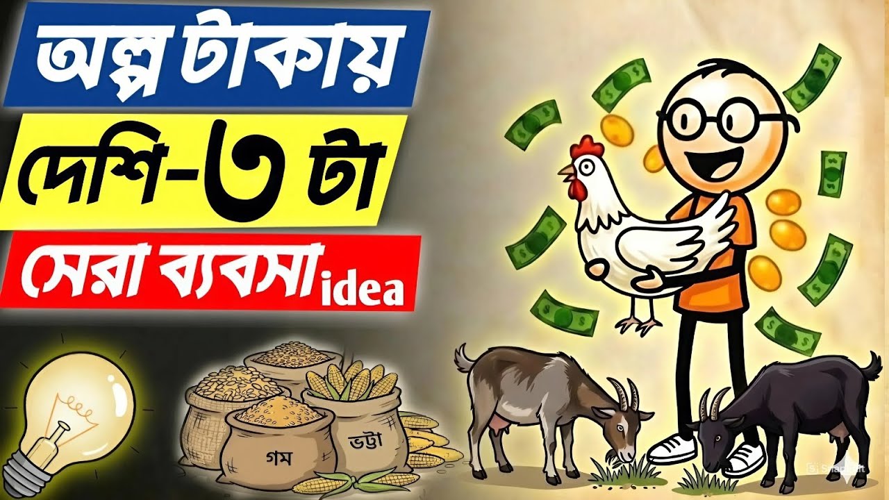 গ্রামে বসেই কম টাকায় শুরু করুন ৩টি লাভজনক ব্যবসা | Low Investment Business Ideas Bangladesh