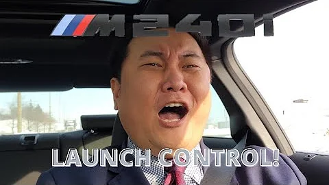 LAUNCH CONTROL in my 2022 BMW M240i! presented in 4K