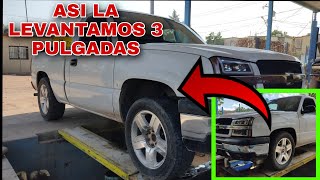 COMO SUBIR 3 PULGADAS LA SUSPENSIÓN DE UNA SILVERADO 2WD || HOW TO LIFT A SILVERADO 3' || SHESHELED