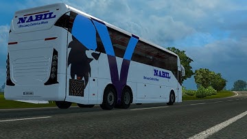 ETS2: Nabil Scania K410 SKS Multiaxle BD Original Bus Mod + Link | Dhaka to Rangpur | RJ Solution |