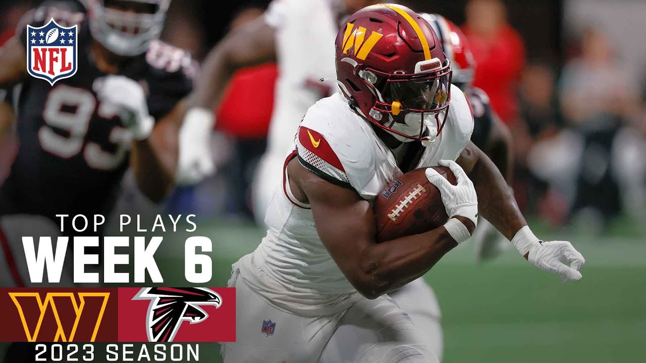 Washington Commanders Top Plays vs. Atlanta Falcons 2023 Regular