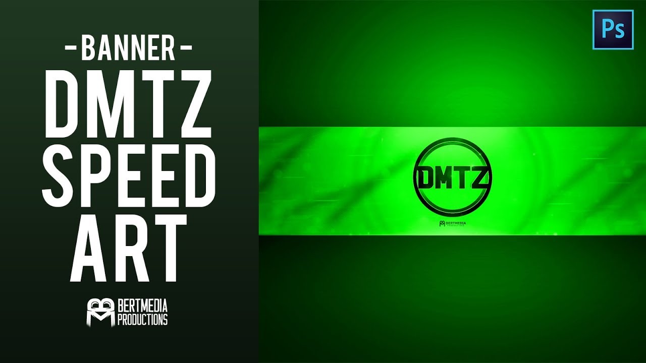 Photoshop CC - DMTZ BANNER (Speed Art)