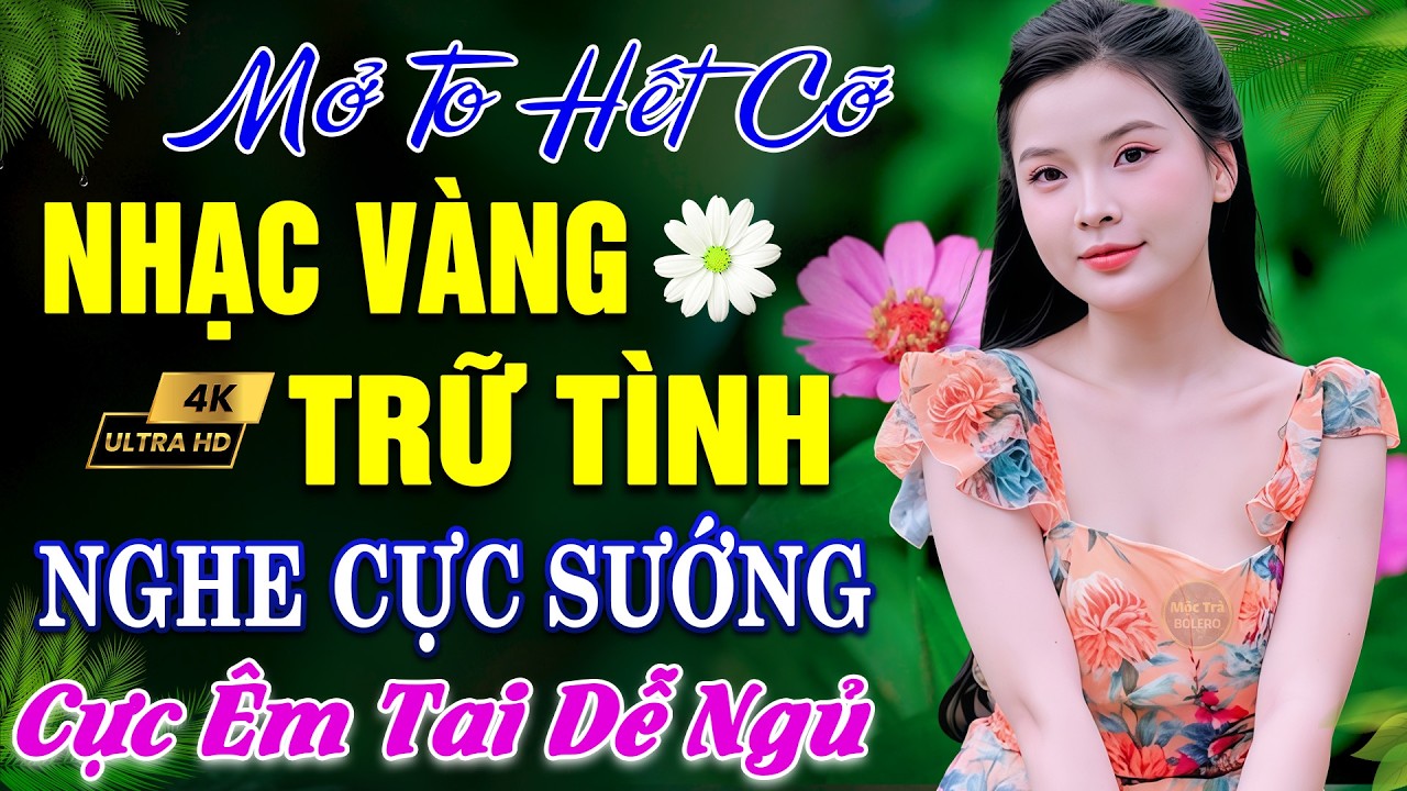 NGƯỜI TÌNH VÀ QUÊ HƯƠNG➤ Nhạc Bolero Trữ Tình - CÔNG TUẤN Giọng Ca CỰC ÊM TAI - LK NHẠC VÀNG HIẾM CÓ