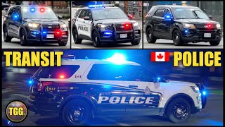 *RARE* Metro Vancouver TRANSIT POLICE Cars Responding!